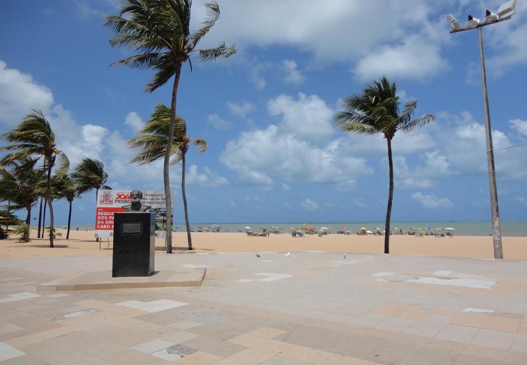 Lindo Flat - Todo Equipado - 100 M Da Praia, Vista Para O Mar - Tambau Joao Pessoa Bagian luar foto