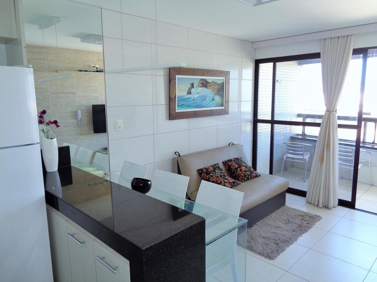 Lindo Flat - Todo Equipado - 100 M Da Praia, Vista Para O Mar - Tambau Joao Pessoa Bagian luar foto
